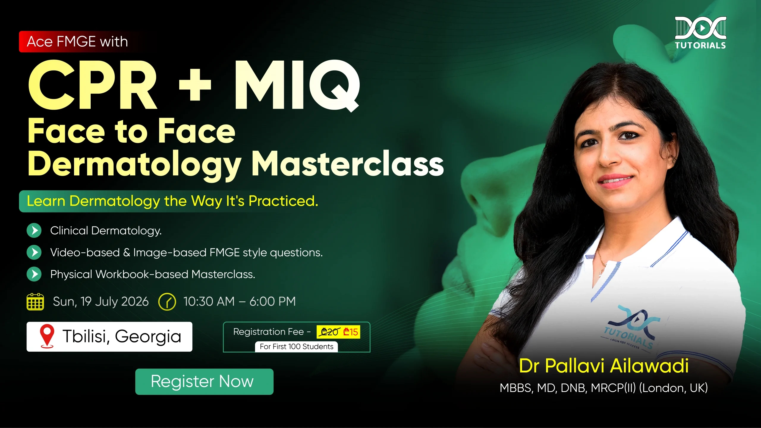 Dermatology Masterclass Tiblisi